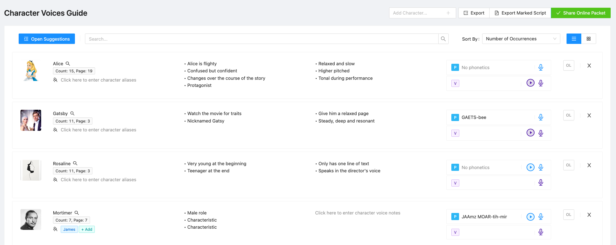 Introduction to Script Prep Features